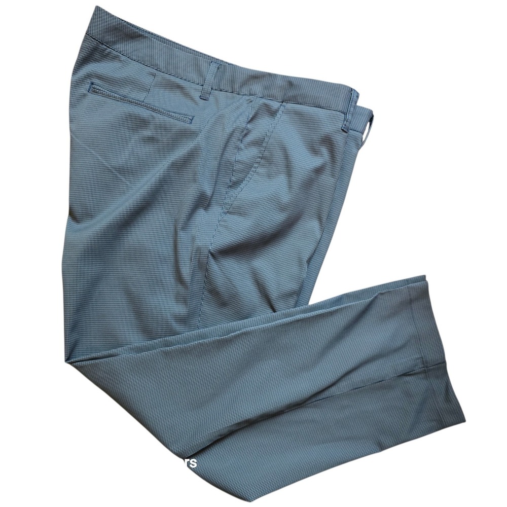Bonobos Mens Grey‎ Micro Check Golf Pants Trousers Size 38-40 40x27